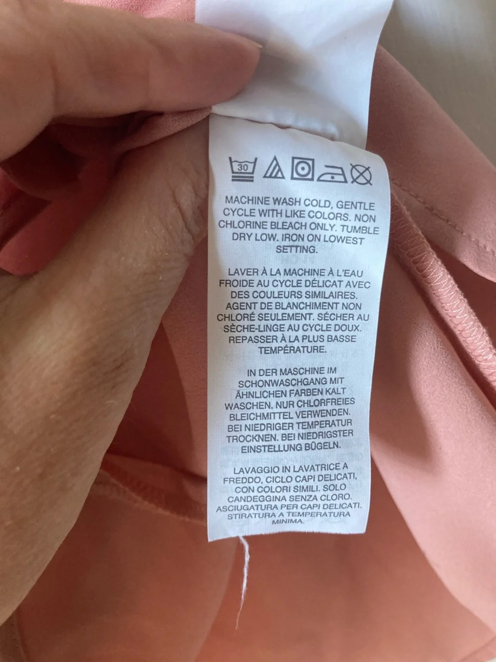 J. Crew Dusty Rose Sleeveless V-Neck Tunic